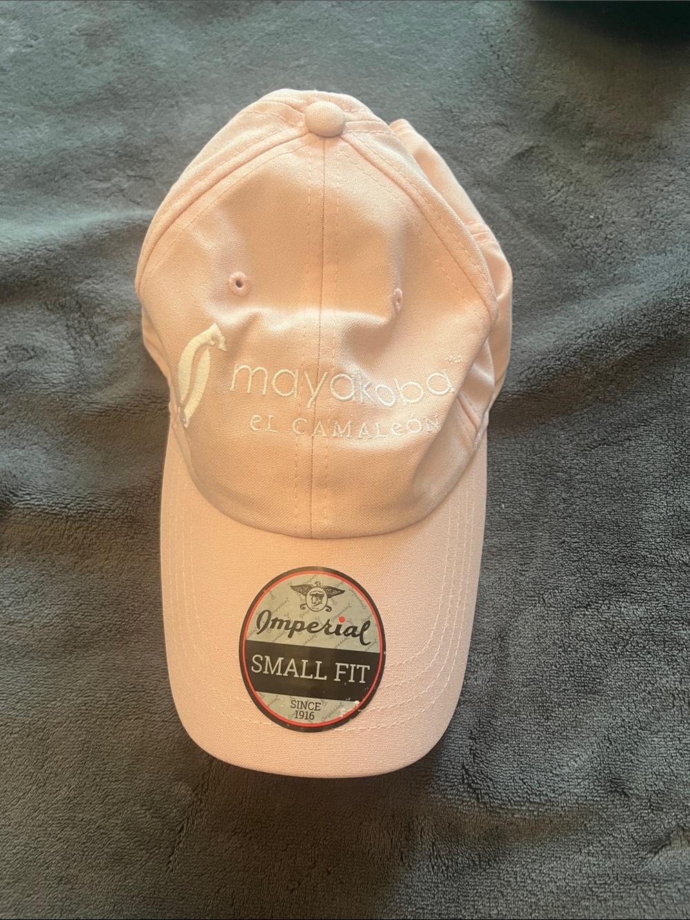 Mayakoba El Camaleón Pink Baseball Cap